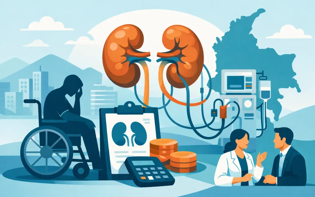 Pensión de invalidez por falla renal en Colombia
