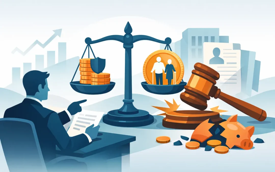 Demanda contra fondo privado de pensiones