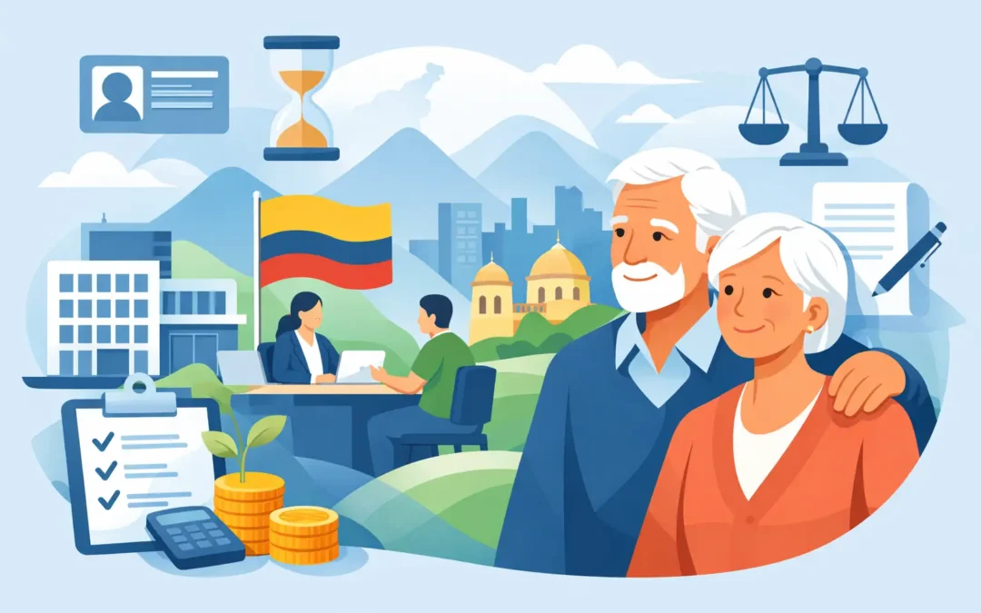 Trámite pensión Colpensiones Colombia