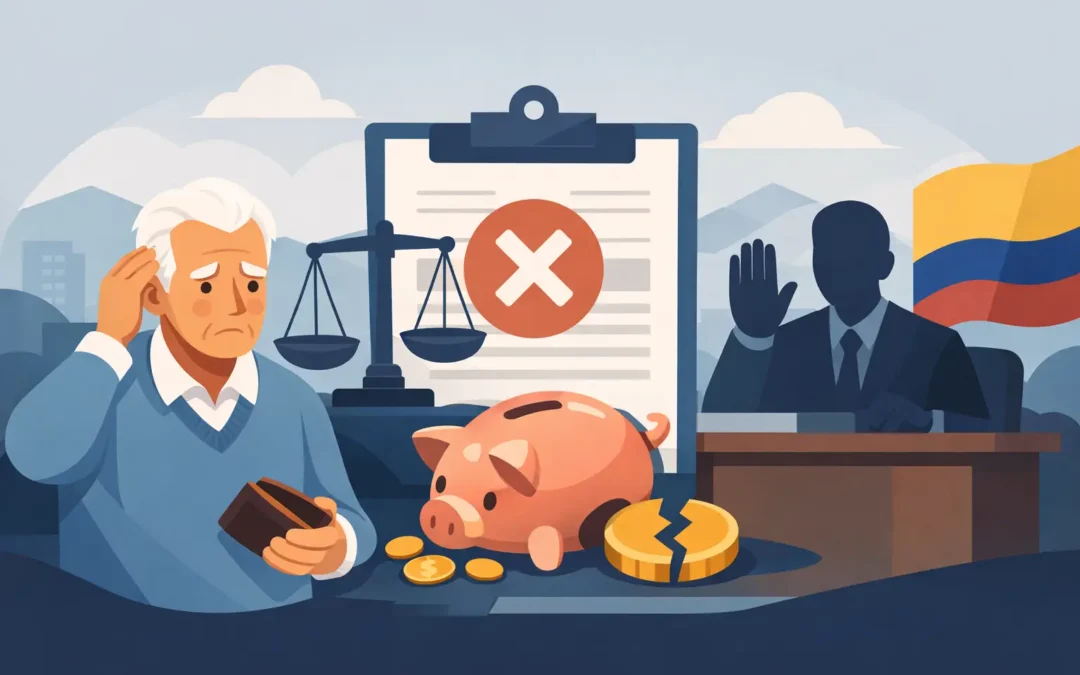 Por qué niegan pensiones en Colombia